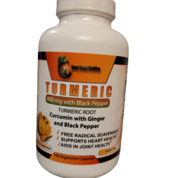 Turmeric Curcumin 1600mg 95% Curcuminoids BioPerine & Ginger Root Extract 180 Count